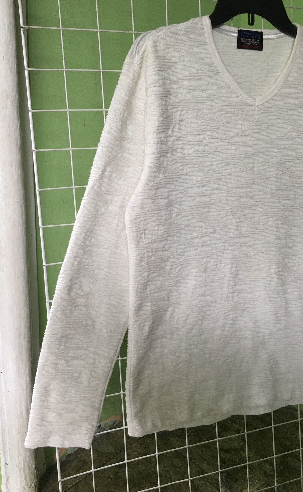 14th Addiction Nicole Club For Men Wave Pattern Longsleeve Size US M / EU 48-50 / 2 - 2 Thumbnail
