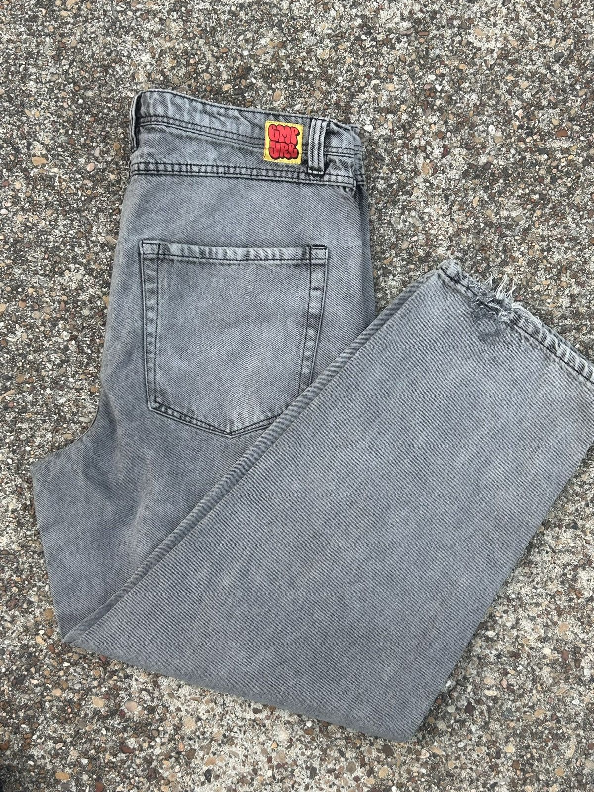 Empyre Empire Jeans Size 36 Y2K Gray Wash Embroidered Baggy Skater Size US 36 / EU 52 - 4 Thumbnail