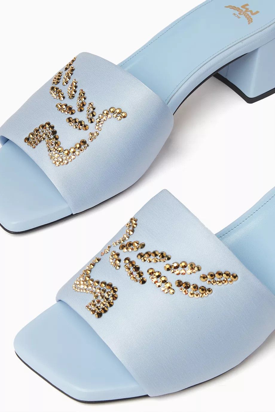 MCM o1mt1gz0125 Sandals in Blue Size US 6 / IT 36 - 4 Thumbnail