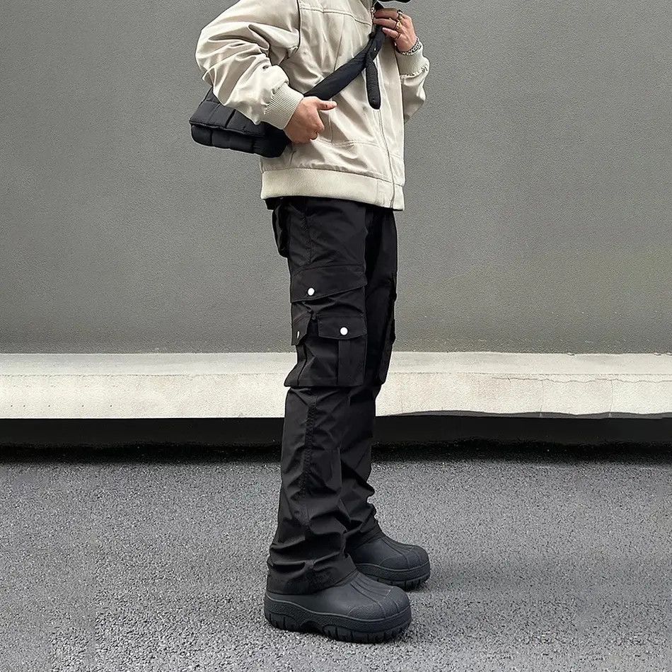 Japanese Brand × Vintage Cargo Pants Men Streetwear Y2k Multi-pocket Size US 30 / EU 46 - 4 Thumbnail