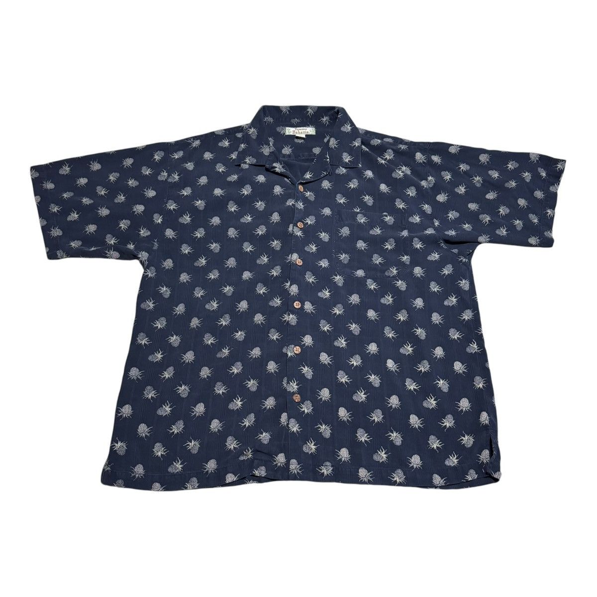 Tommy Bahama Tommy Bahama Pineapple AOP Casual Button Up Shirt Adult XL Size US XL / EU 56 / 4 - 1 Thumbnail