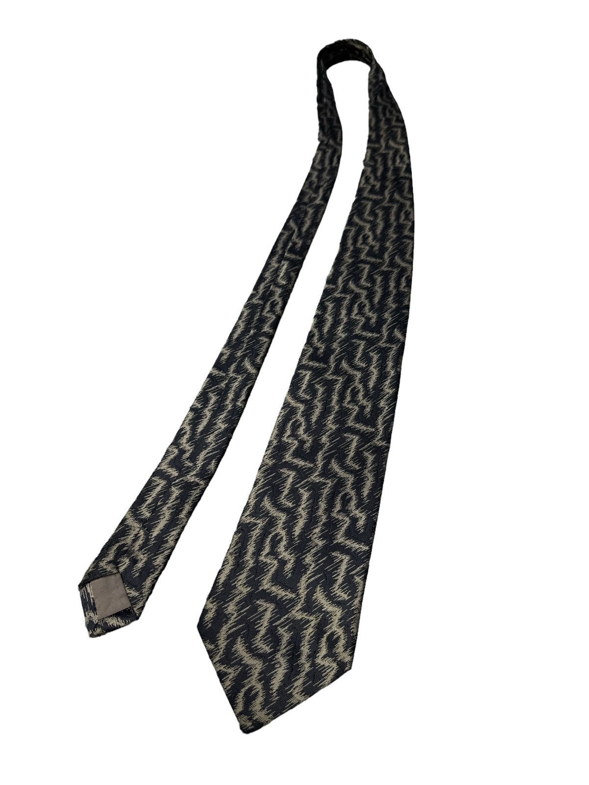 Issey Miyake × Vintage VINTAGE ISSEY MIYAKE ABSTRACT PATTERN NECK TIE Size ONE SIZE - 2 Thumbnail