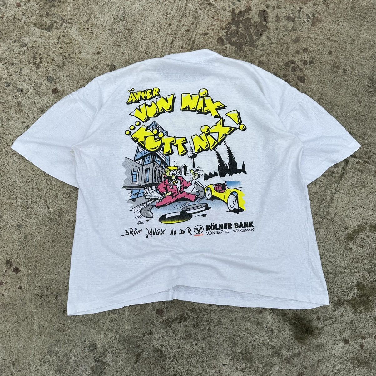 Japanese Brand Vintage Adult Ävver Vun Nix Kütt Nix T-shirts Joke Humor 90s Size US XL / EU 56 / 4 - 1 Thumbnail