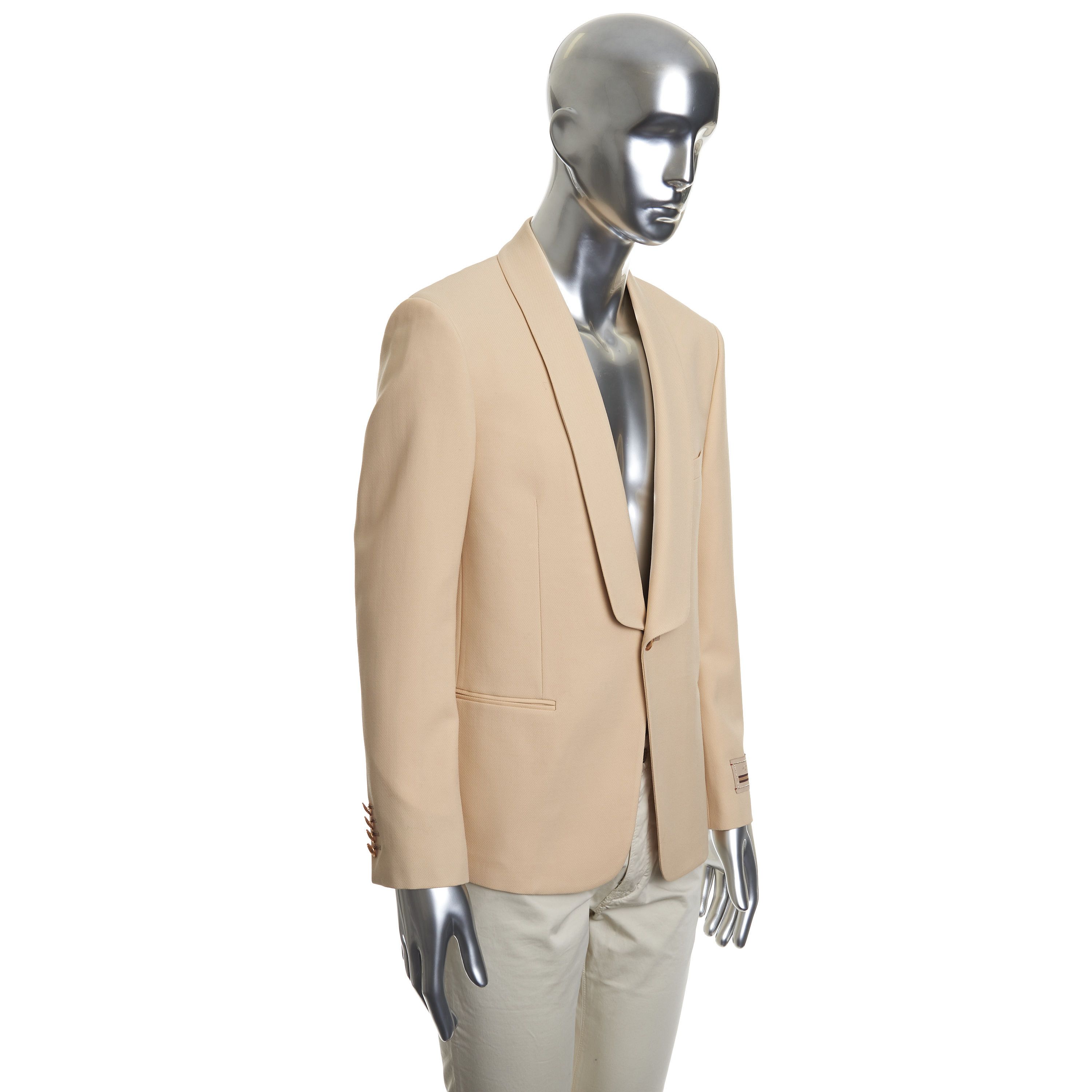 Gucci Single Breasted Jacket With Shawl Collar Size 38R - 10 Thumbnail