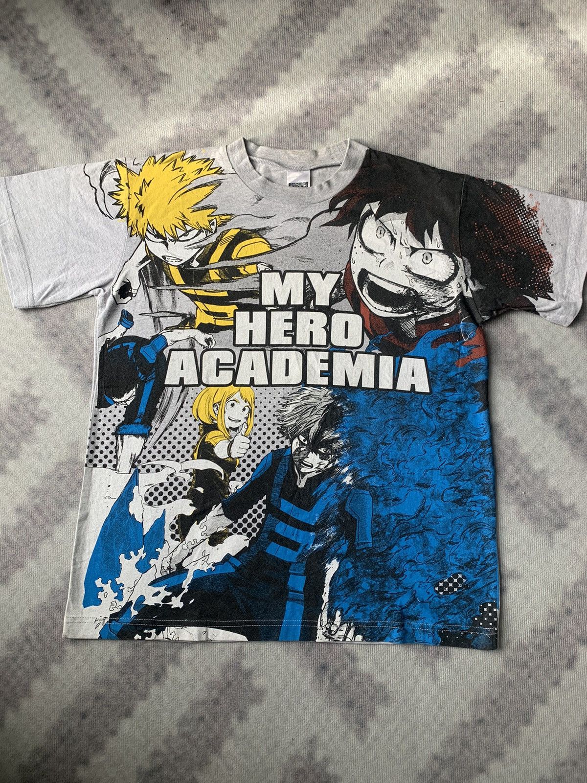 Anime × Japanese Brand Limited Weekly Jump Boku no Hero Academia Anime Tshirt Size US M / EU 48-50 / 2 - 1 Thumbnail