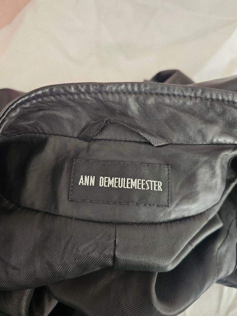Ann Demeulemeester Ann Demeulemeester Women's Leather Jacket-2506 Size S / US 4 / IT 40 - 5 Thumbnail