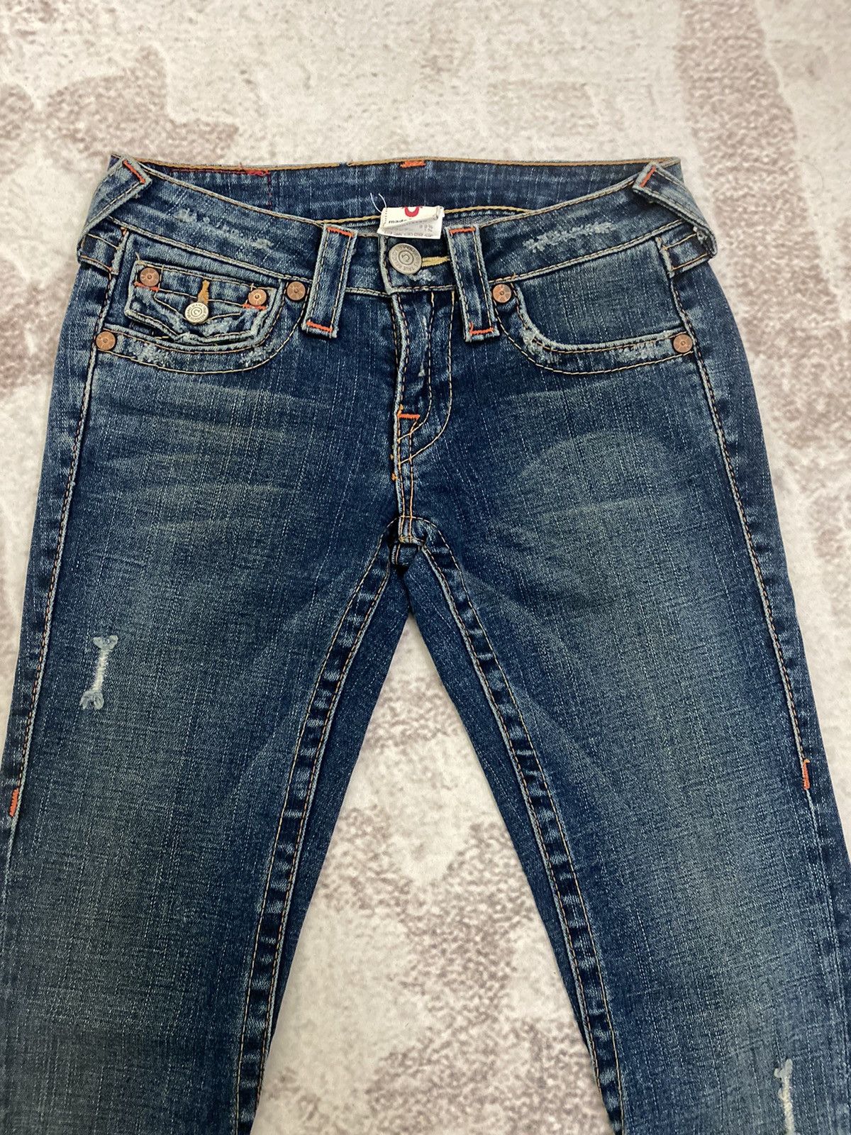 True Religion 🔥NEEDGONE🔥Rarely Sizing Flare True Religion Jeans Size 27" / US 4 / IT 40 - 3 Thumbnail