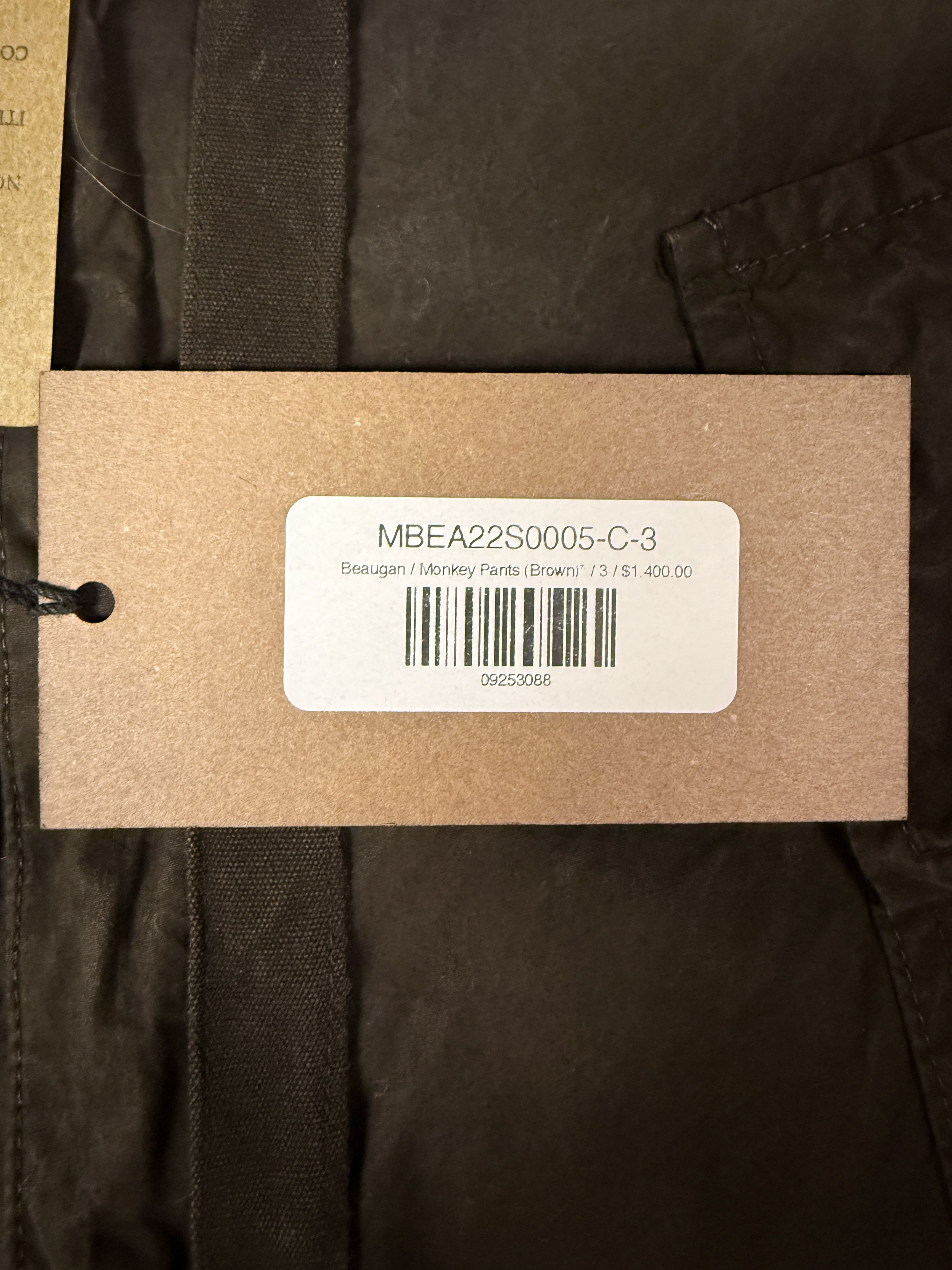 Beaugan $1400 Beaugan Brown Monkey Pants Size US 34 / EU 50 - 9 Thumbnail