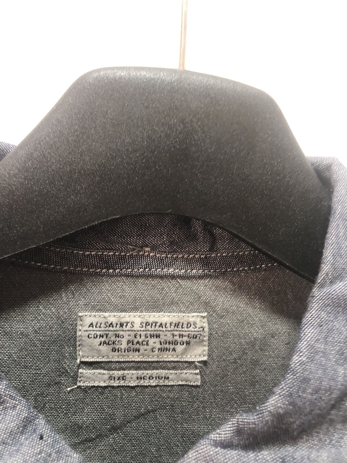 Allsaints ALLSAINTS Spitalfields Shirt Multicolor Patch Size US M / EU 48-50 / 2 - 2 Thumbnail