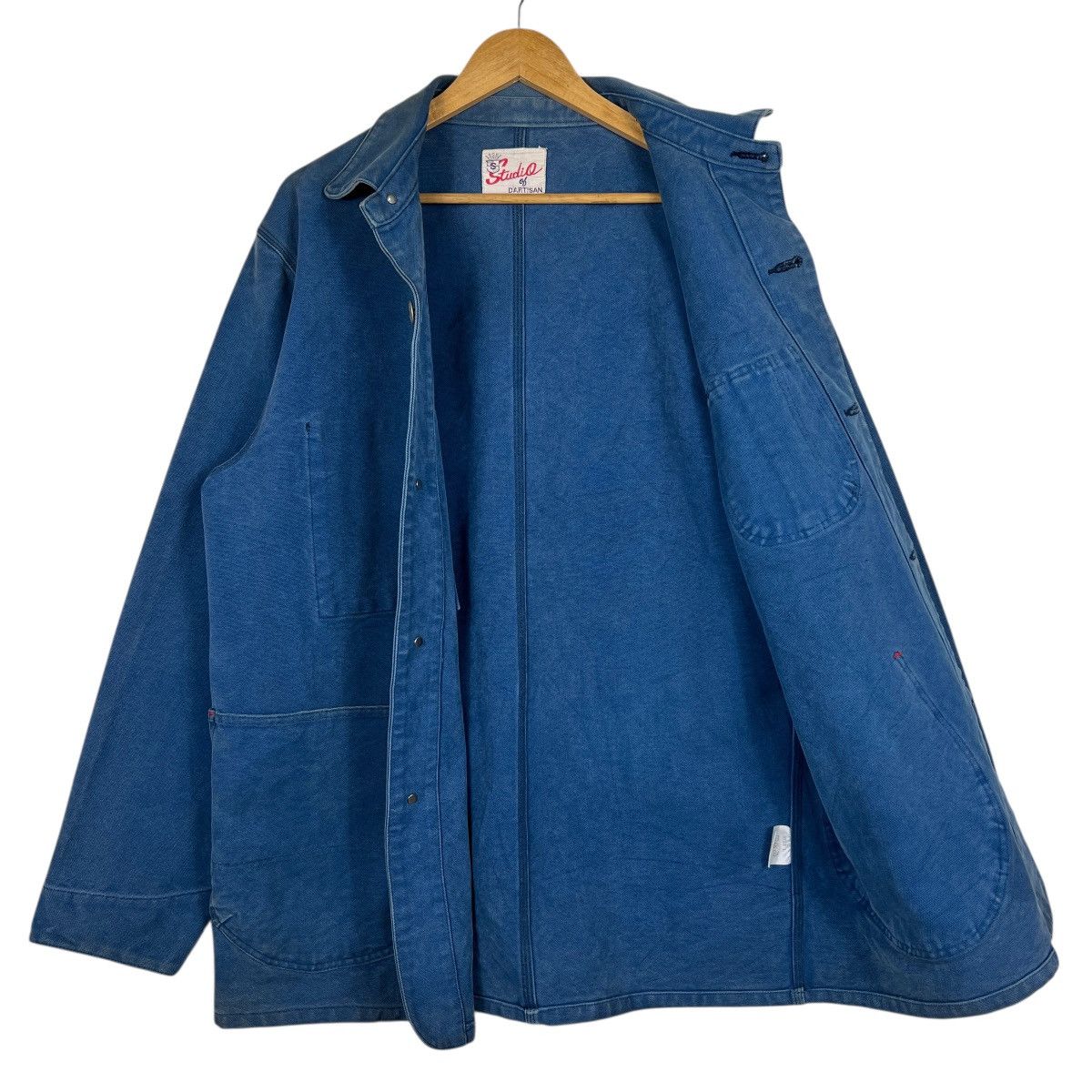 Studio D'Artisan 🔥 VINTAGE STUDIO D ARTISAN DENIM CHORE JACKET MADE IN JAPAN Size US L / EU 52-54 / 3 - 12 Thumbnail