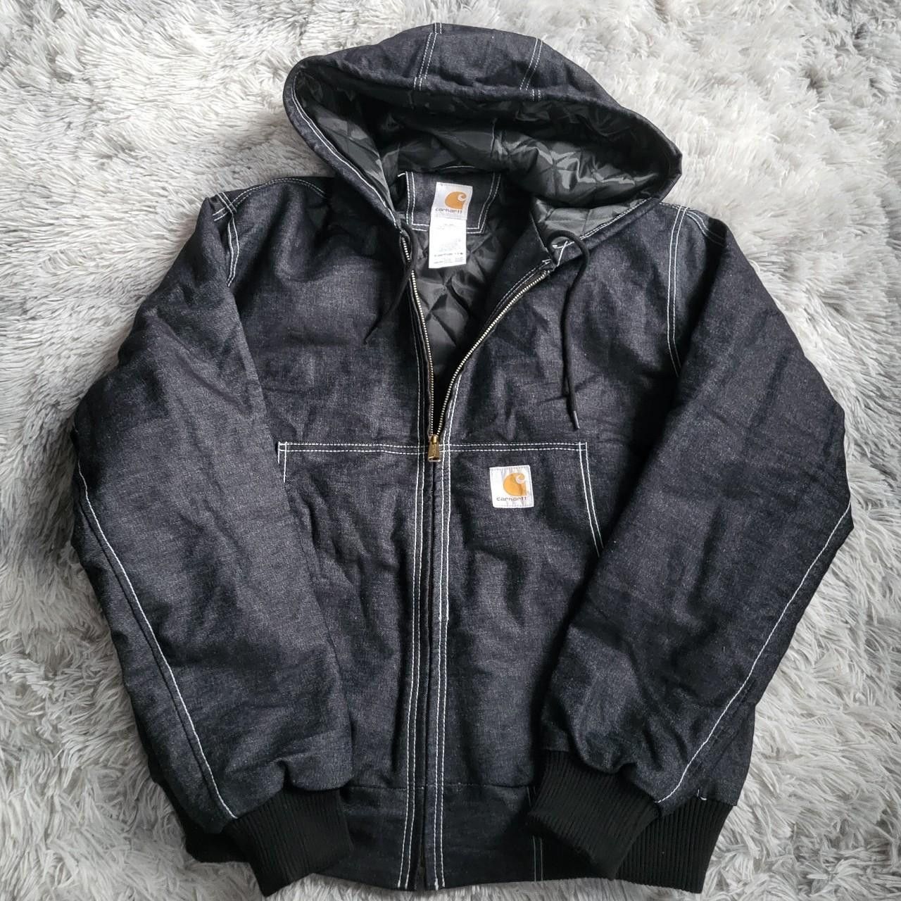 Carhartt Men's Blue and Navy Jacket - Size L - New