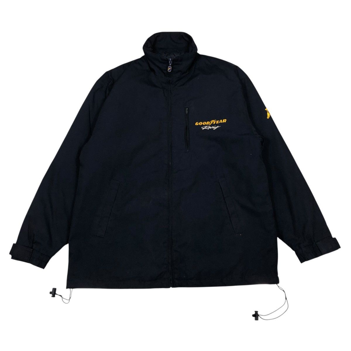 Japanese Brand 🔥VINTAGE BOMBER JACKET DUNLOP RACING ISSEY MIYAKE Size US L / EU 52-54 / 3 - 1 Thumbnail