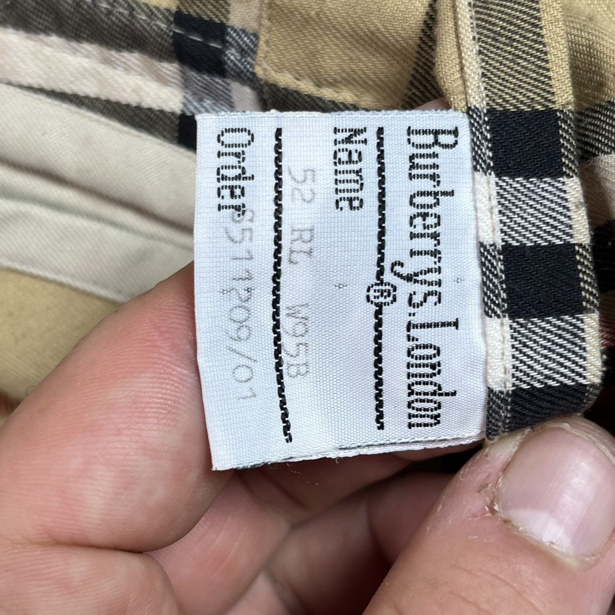 Burberry Burberrys Coat Trench Jacket Nova Check vintage Size US XL / EU 56 / 4 - 12 Thumbnail