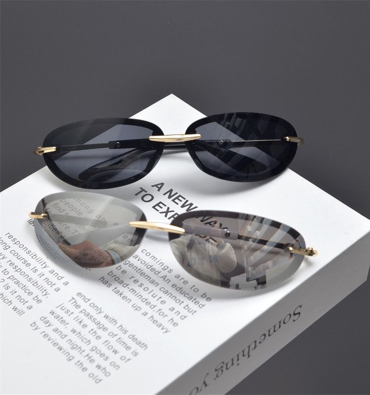 Electric Visual Hip-hop Street ins style custom avant-garde sunglasses Size ONE SIZE - 1 Thumbnail