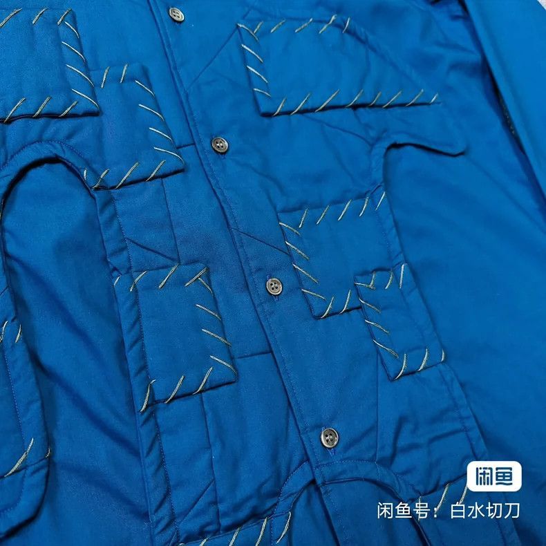 Comme des Garcons comme des garcons deconstructs hand-stitched shirts 2505-Ne Size US S / EU 44-46 / 1 - 3 Thumbnail