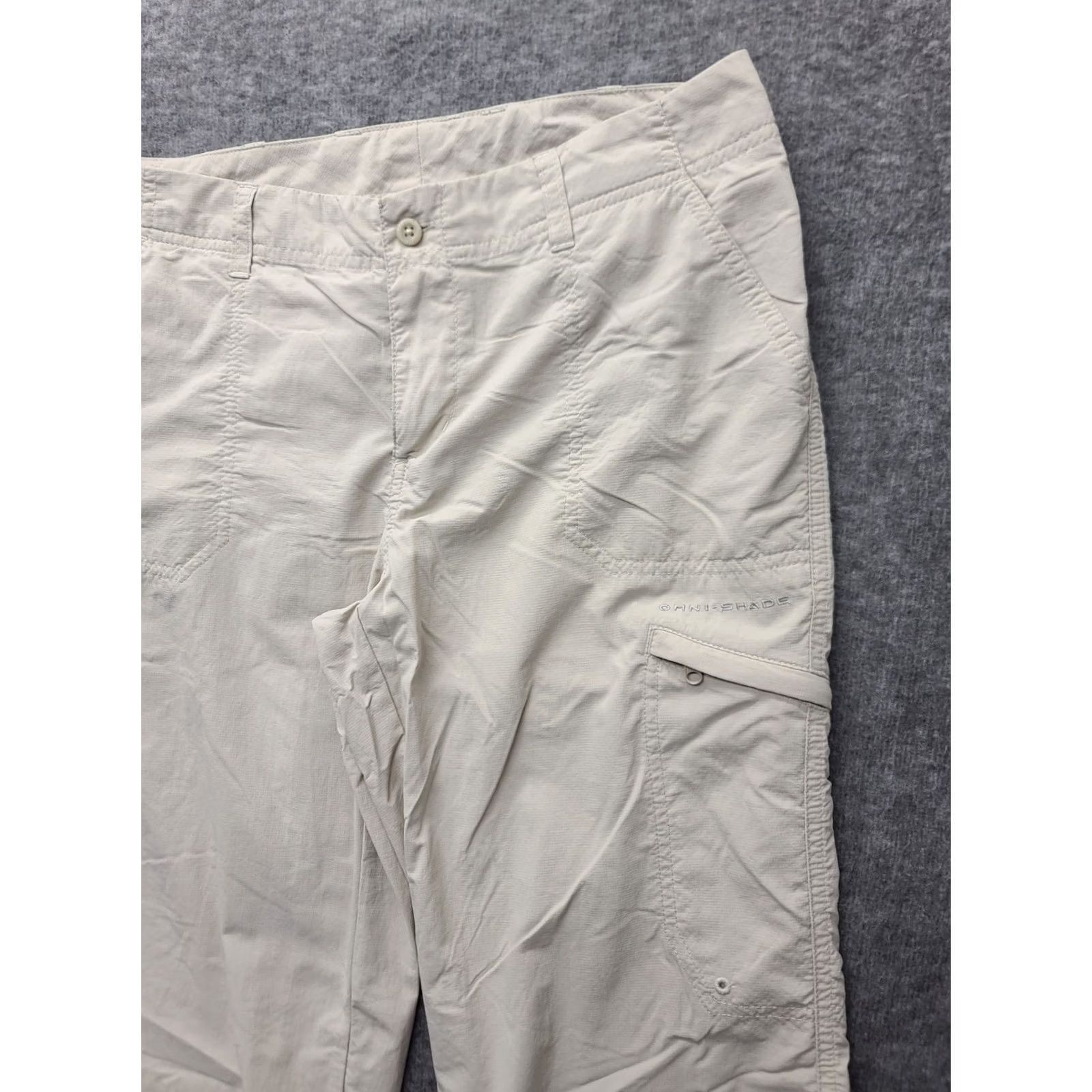 Vintage Columbia PFG Pants Womens 2x31 Relaxed Fit Convertible Roll Up Outdoors Fishing Pants Size 26" / US 2 / IT 38 - 6 Thumbnail