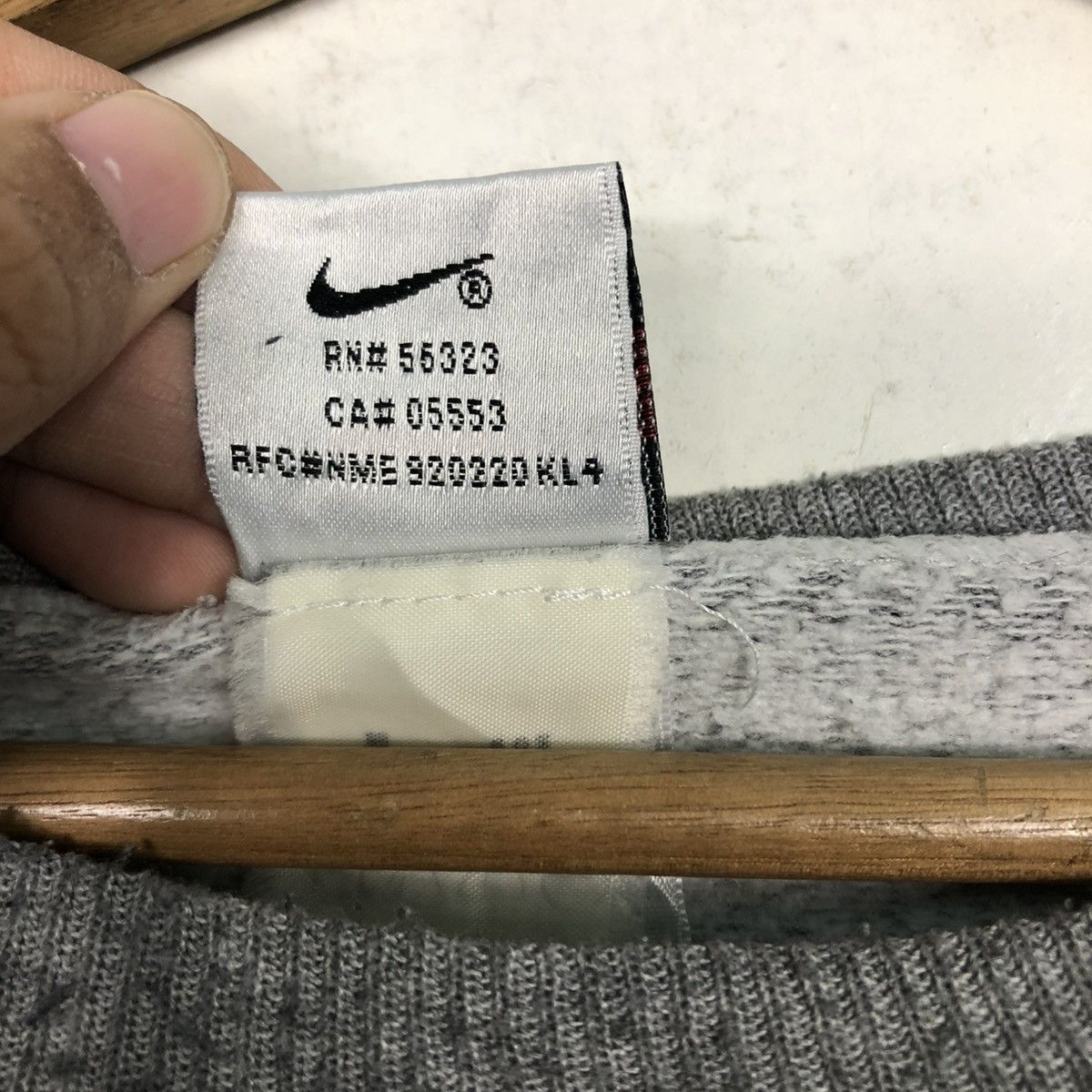 Nike 🔥VINTAGE SWEATSHIRT NIKE MADE IN USA Size US XL / EU 56 / 4 - 17 Thumbnail