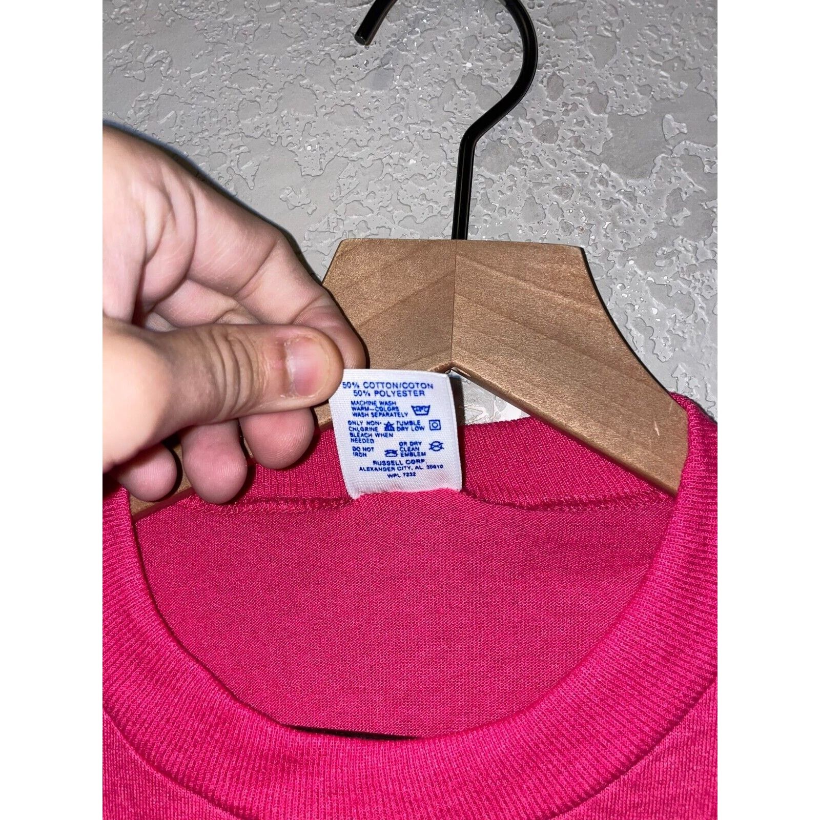 Jerzees Vintage Las Vegas Shirt NV Nevada Flower Pink Tee VTG 90s M Size US M / EU 48-50 / 2 - 8 Thumbnail
