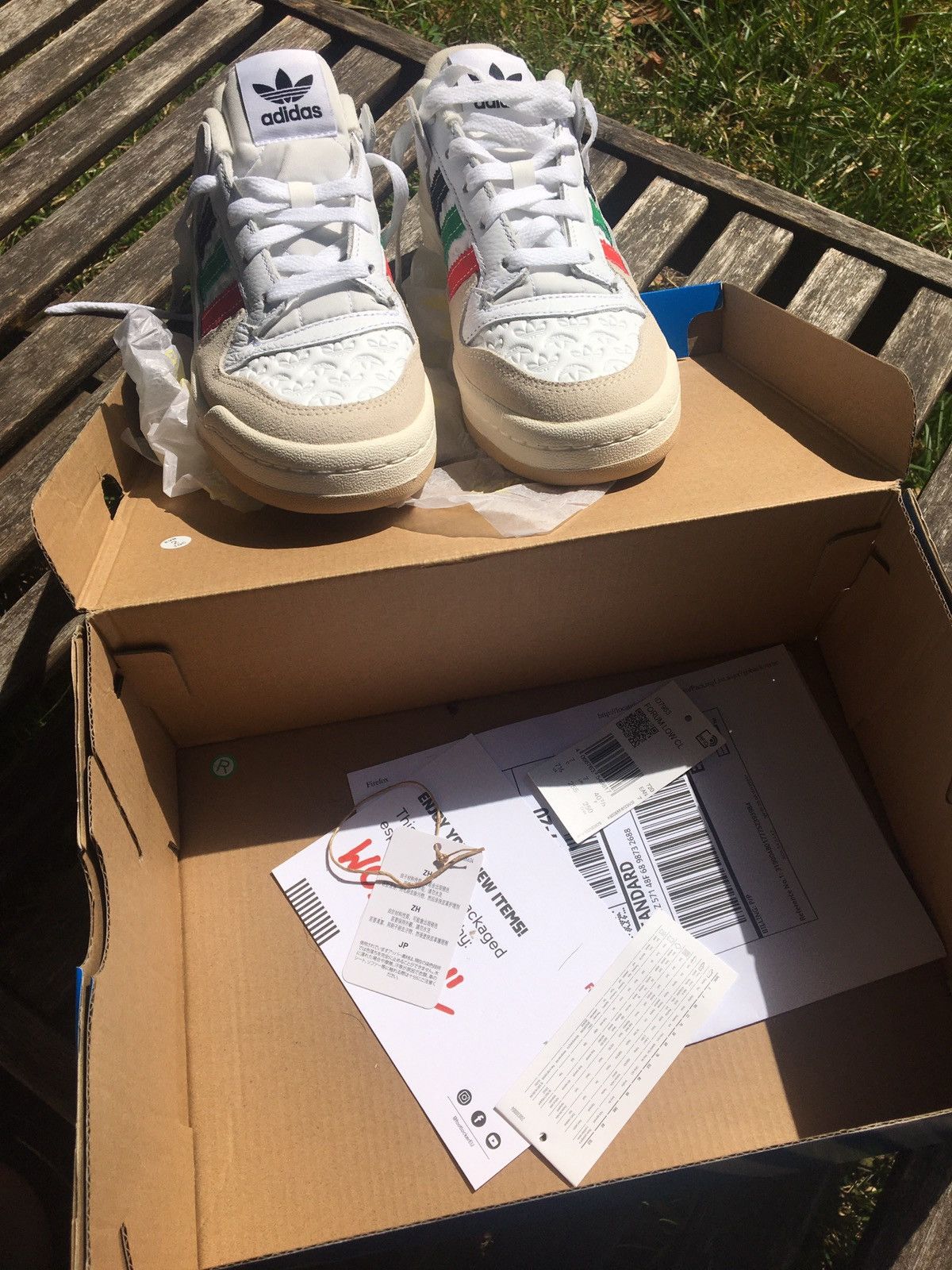 Adidas NEW & Rare ADIDAS Forum Low Allover Debossed Trefoils US7,5 Size US 7.5 / EU 40-41 - 3 Thumbnail