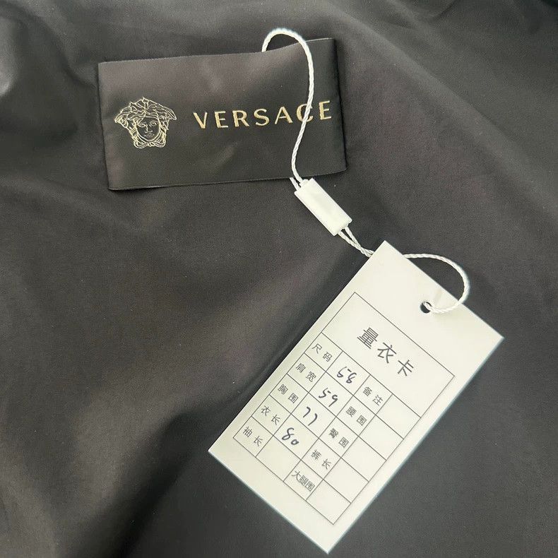 Versace Versace Baroque gold ear panel Medusa zippered jacket Size US L / EU 52-54 / 3 - 4 Thumbnail