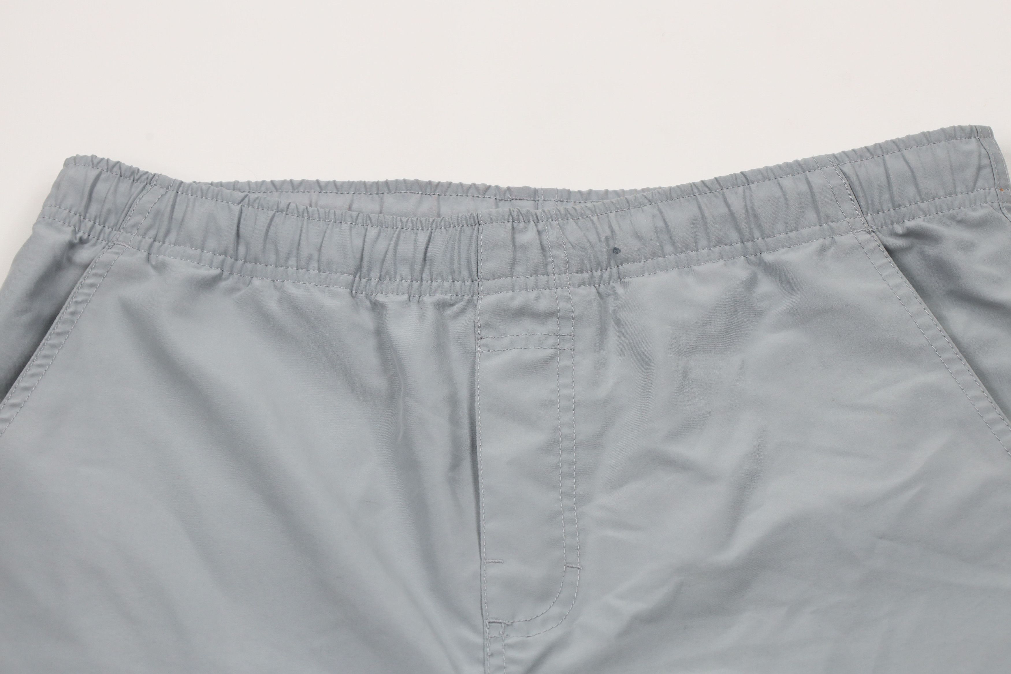 Quiksilver × Vintage Vintage 90s Y2K Quiksilver Surfing Cargo Shorts Gray Size US 30 / EU 46 - 2 Thumbnail