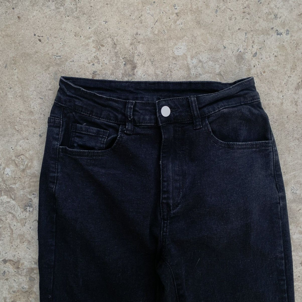 Shein Vintage Japanese Style Shein Women’s Flared Jeans Y2K 00s Size 28" / US 6 / IT 42 - 5 Thumbnail