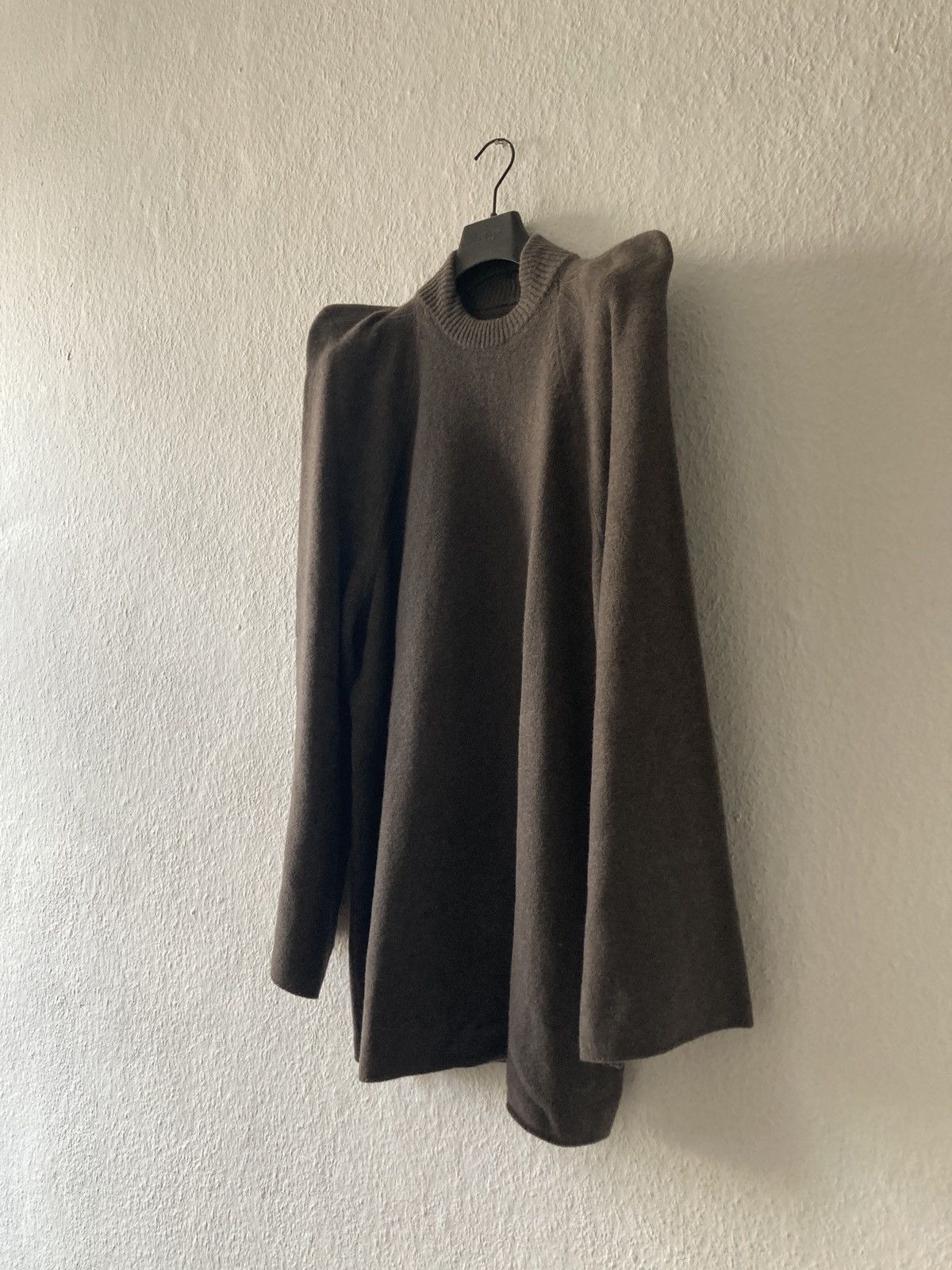Rick Owens F/W 22 "STROBE" Cashmere Tec Runway Knit Rick Owens Size US M / EU 48-50 / 2 - 2 Thumbnail