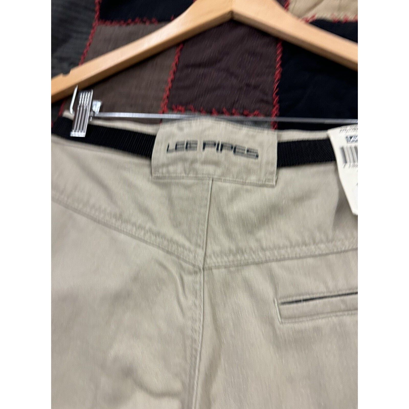 Lee Vintage Deadstock 90s Skater Baggy Lee Pipes Men’s W28 X L30 Size US 28 / EU 44 - 9 Thumbnail