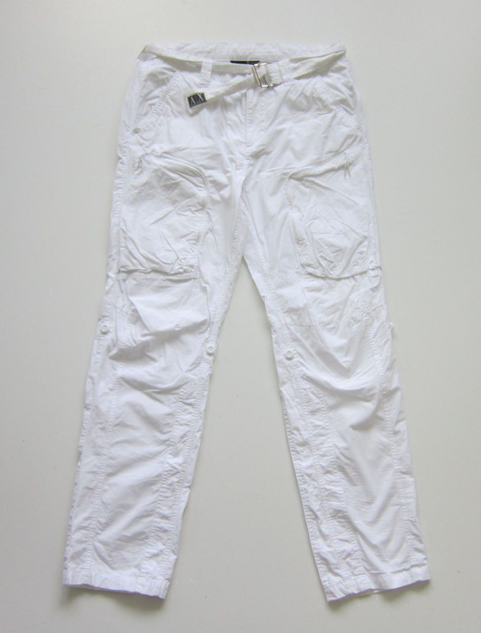 Armani Exchange Light White Trousers