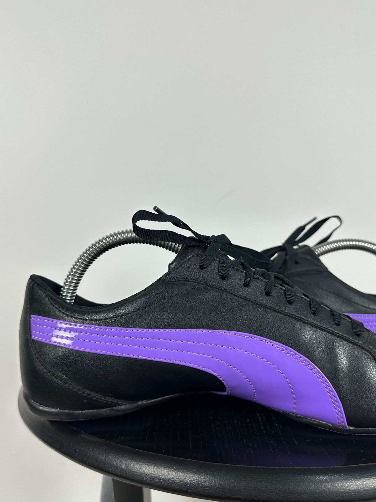 Puma Vintage Puma SpeedCat Y2K Leather Black/Purple Sneakers Size US 9 / IT 39 - 17 Thumbnail