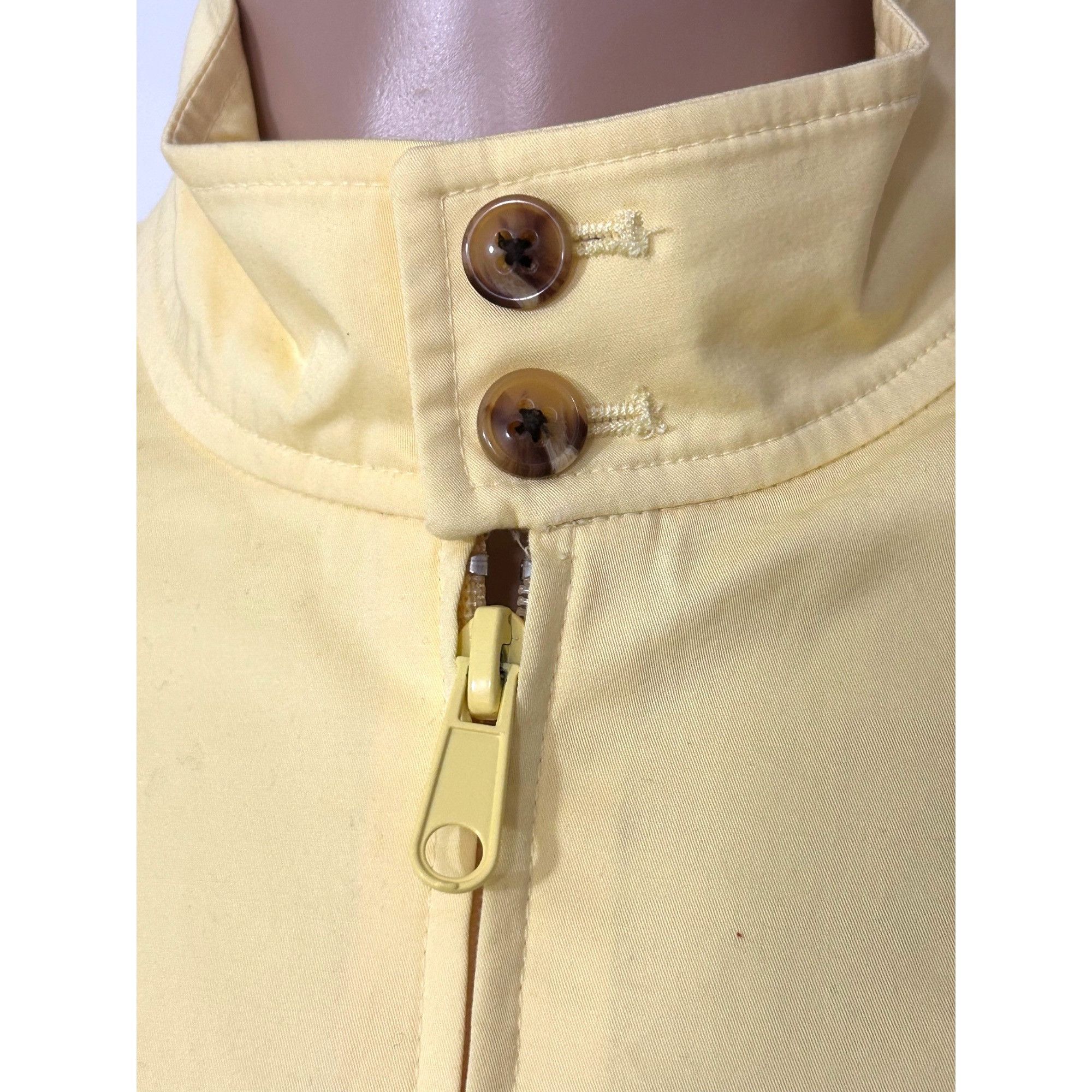 Club Room Club Room Men’s Bomber Jacket L Yellow Lightweight Mock Nec Size US L / EU 52-54 / 3 - 13 Thumbnail