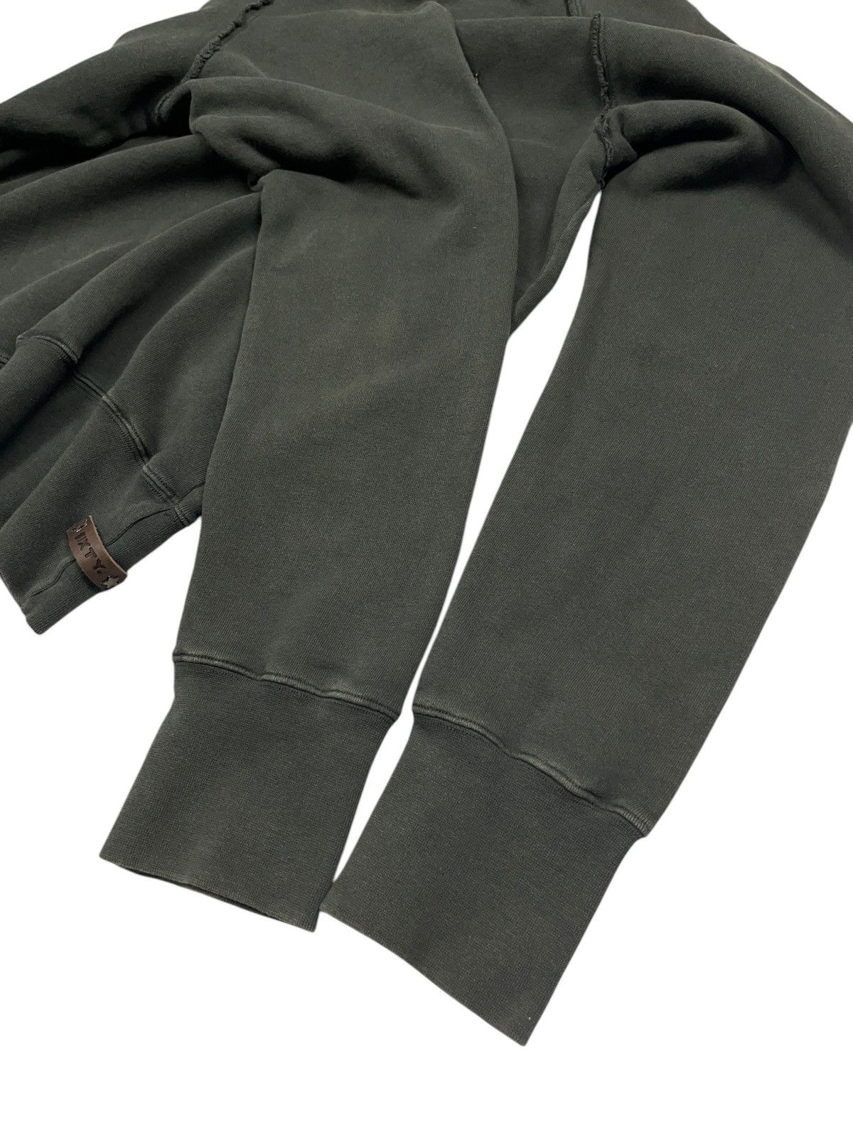 Japanese Brand × Vintage Vintage 90s Miss Sixty Khaki Military Style Sweatshirt Size US M / EU 48-50 / 2 - 9 Thumbnail