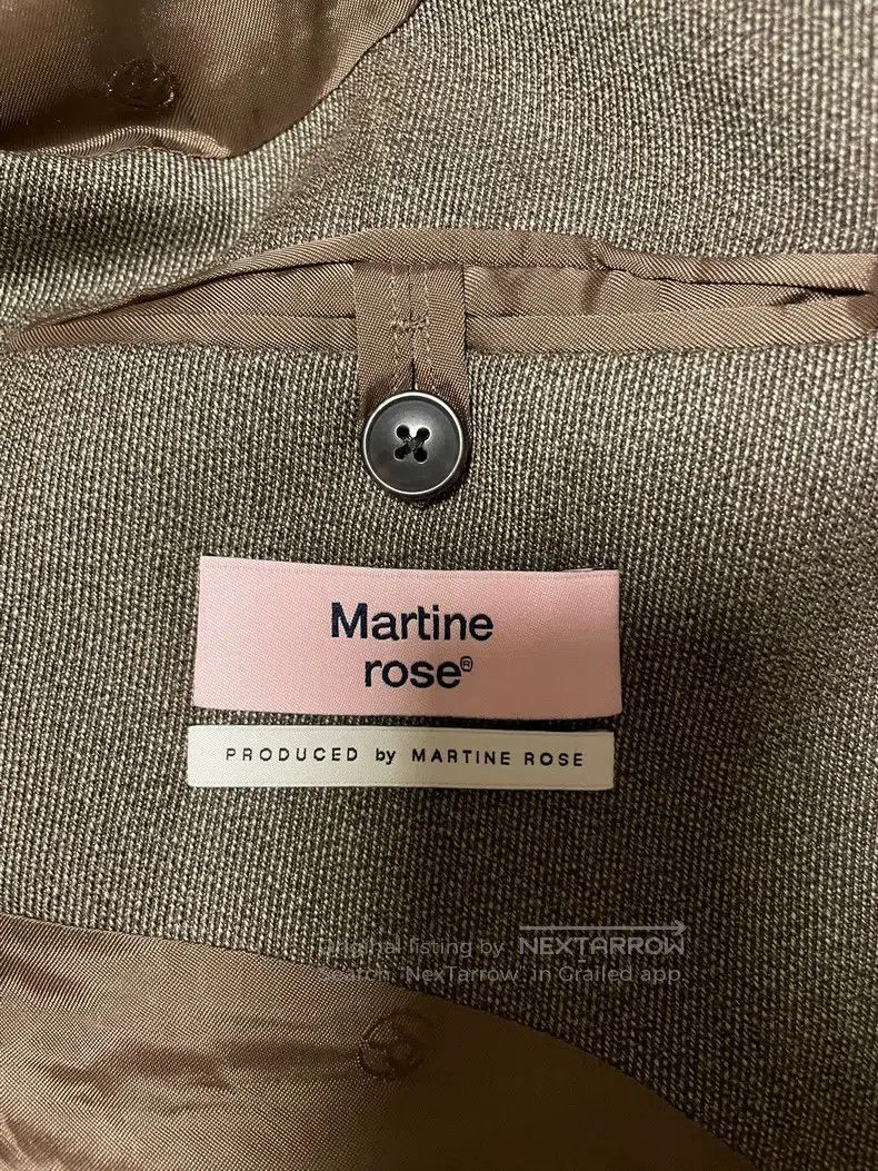 Martine Rose Martine Rose size xs Slant-Button Suit Size 34R - 5 Thumbnail