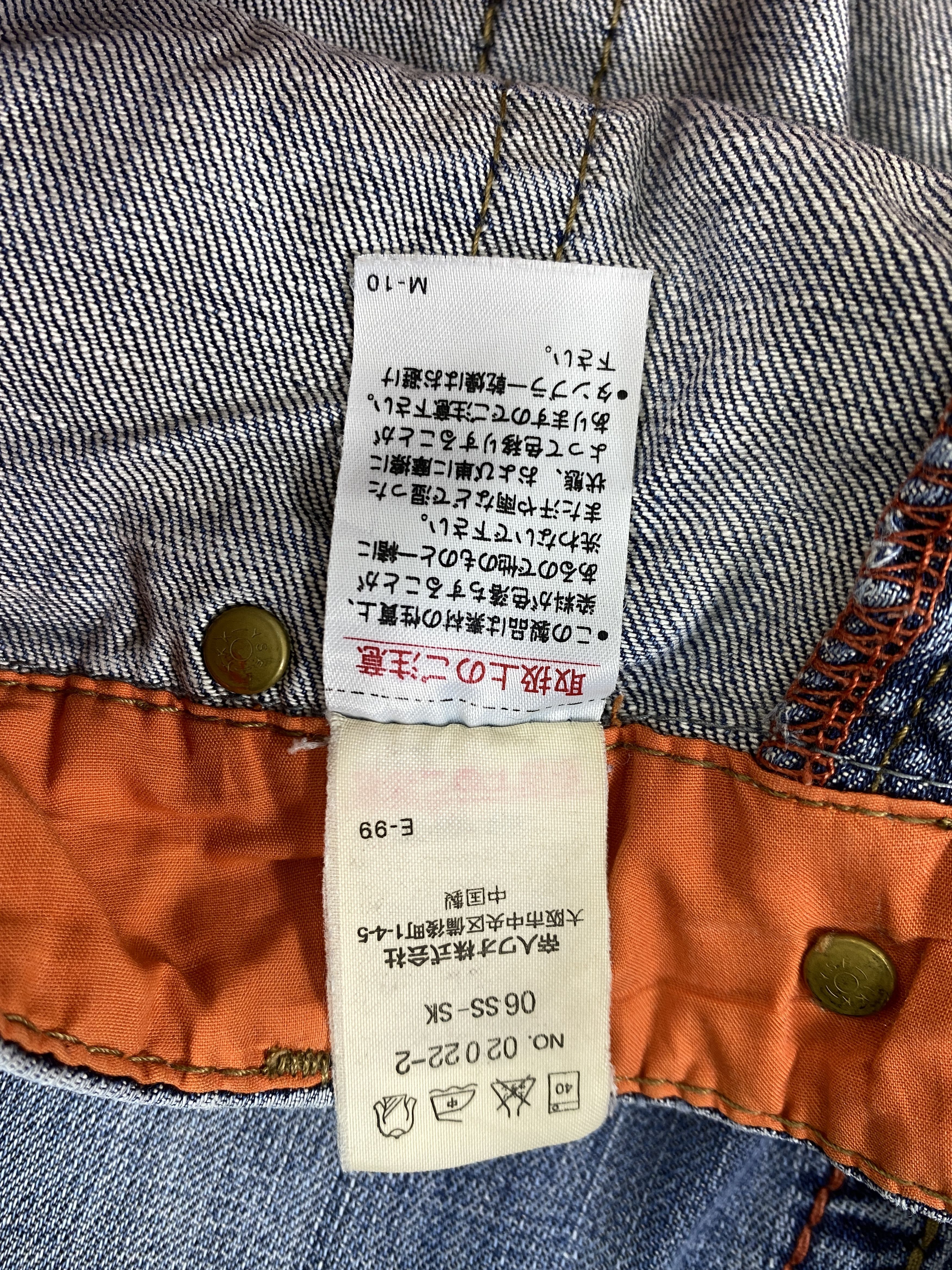 Japanese Brand Faded Blue Vintage ikka Flare Jeans 28x29.5 - JN3241 Size US 28 / EU 44 - 10 Thumbnail