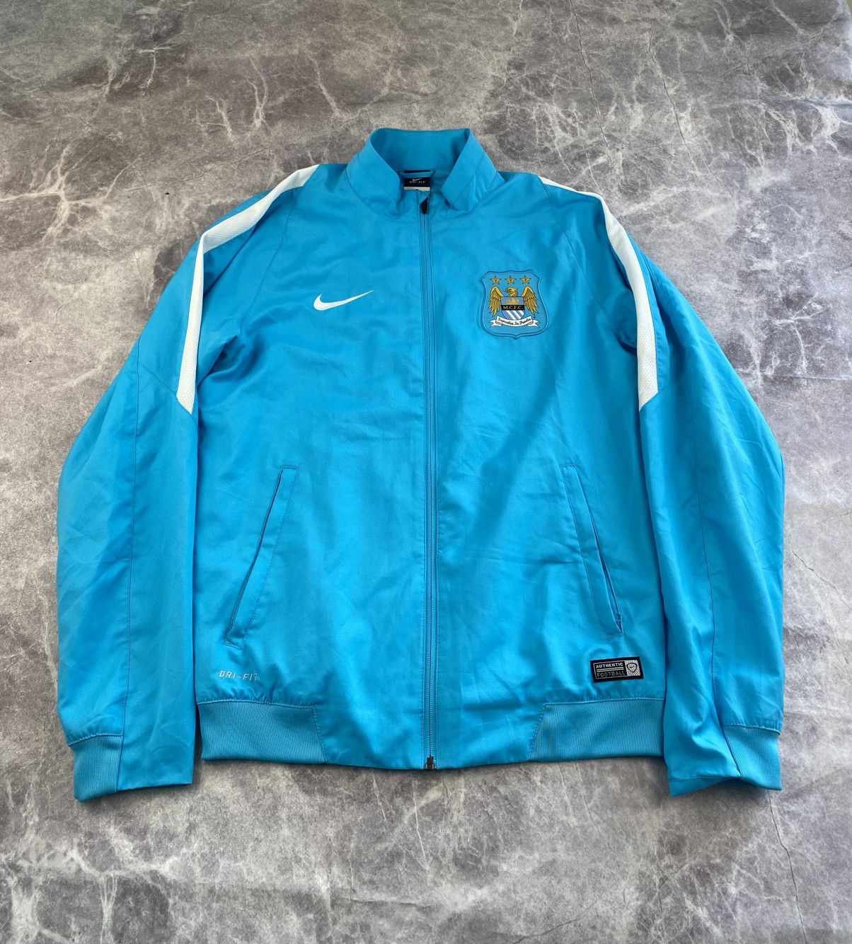 Nike Nike Manchester City 2015/2016 Training Track Jacket Size: M Size US M / EU 48-50 / 2 - 1 Thumbnail