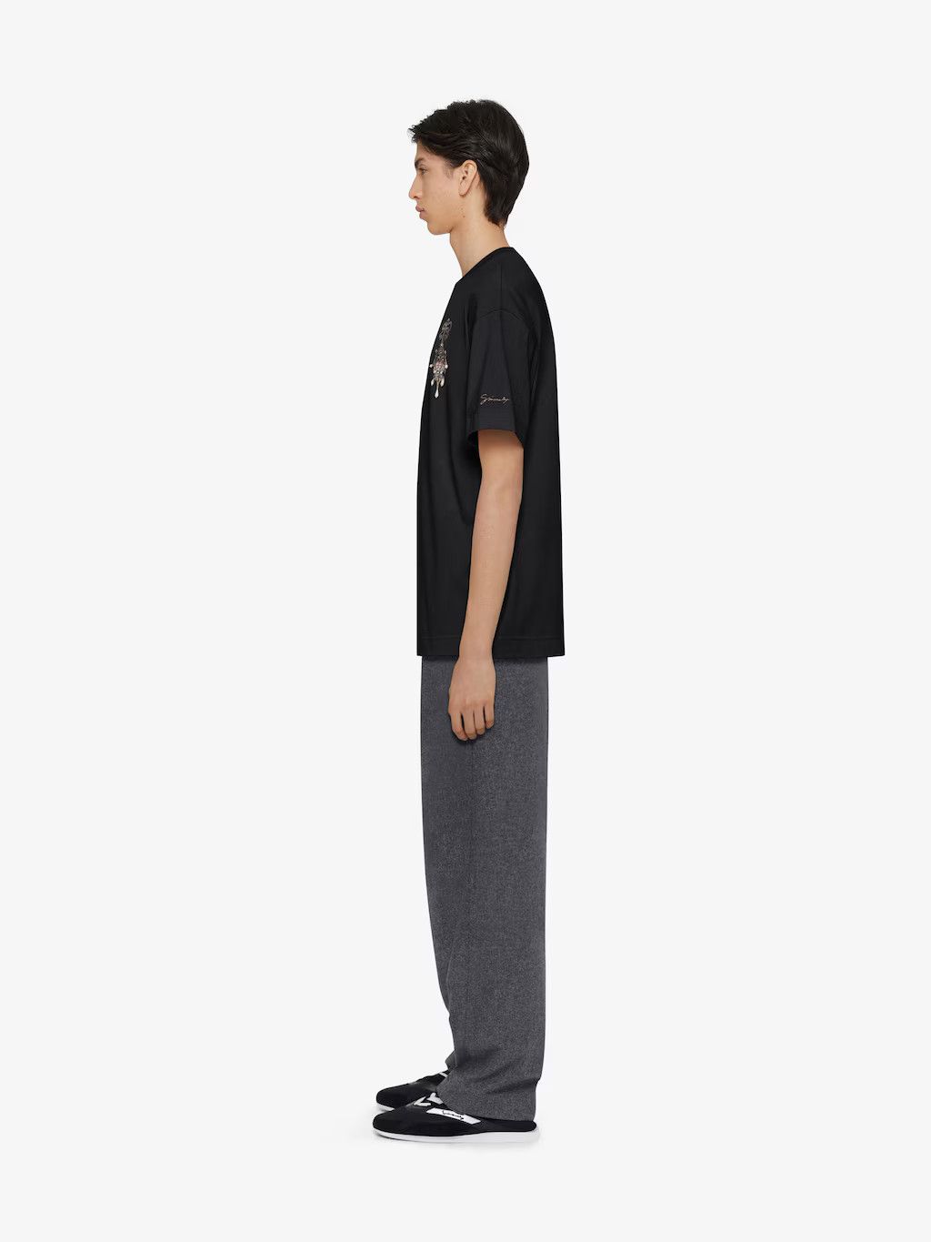Givenchy o1w1db10325 Standrad Short Slaave Base in Black Size US XS / EU 42 / 0 - 4 Thumbnail