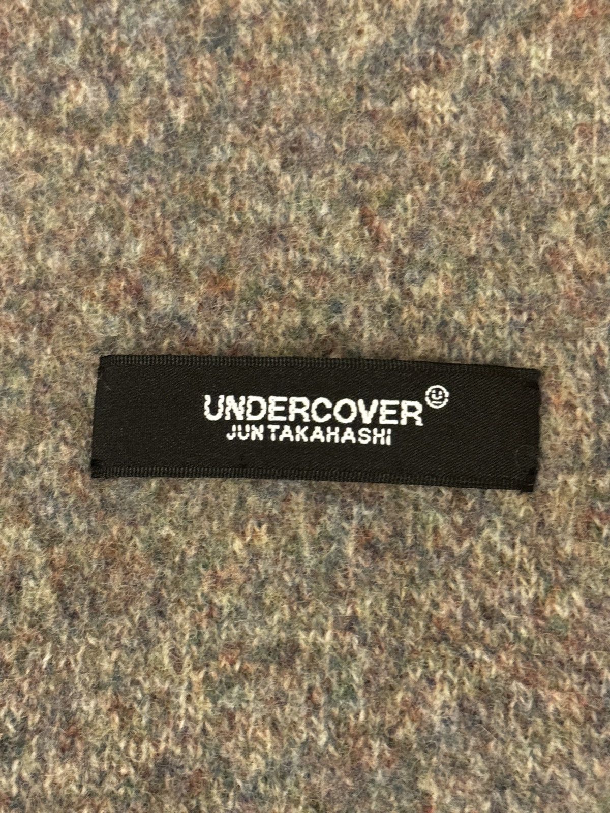 UNDERCOVER Jun Takahashi Heathered Knit Scarf