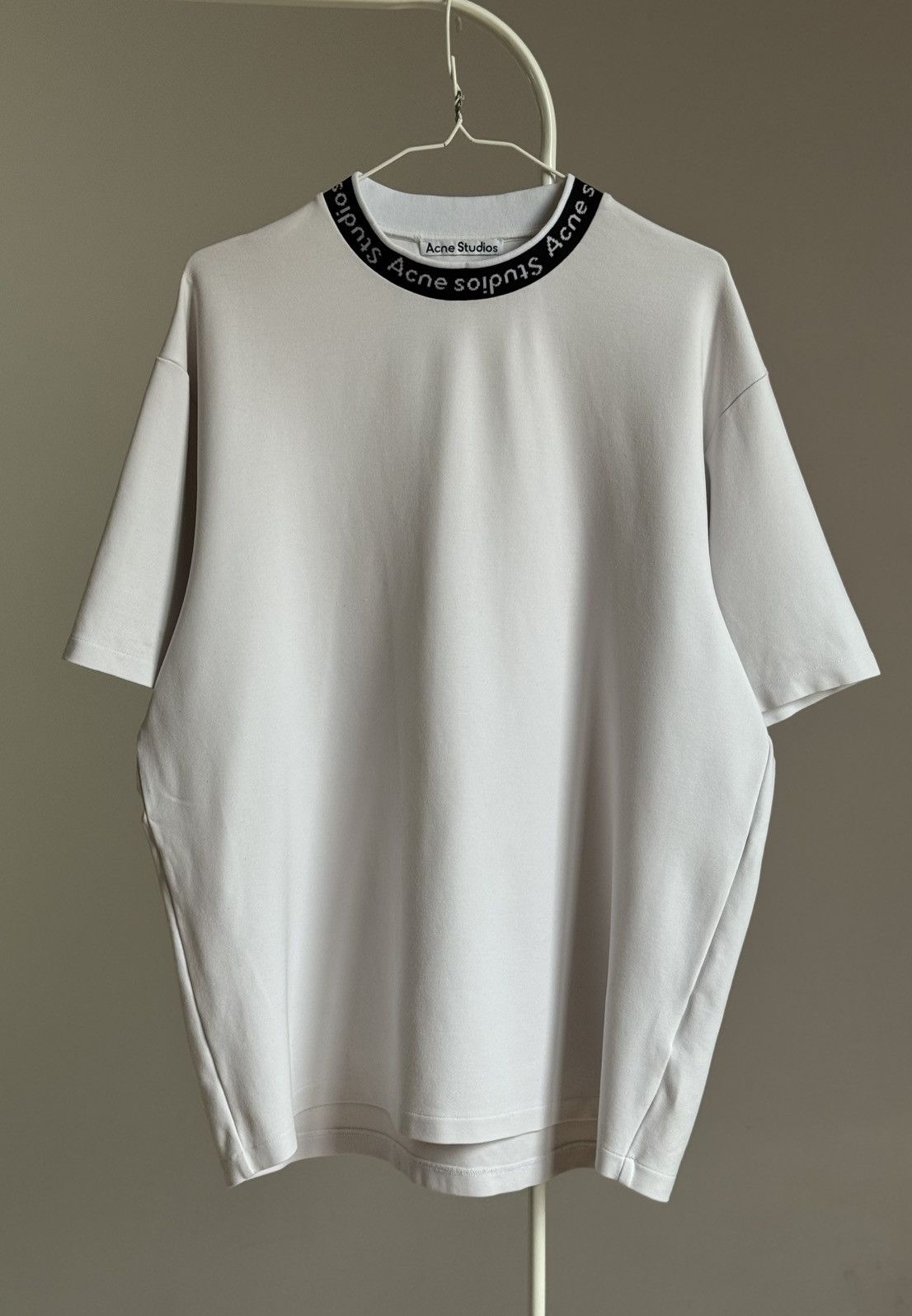 ACNE STUDIOS Logo Jacquard T-Shirt Tee