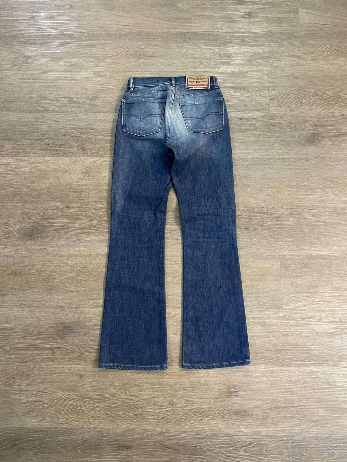 Diesel × Vintage Vintage Diesel Flare Pants Y2K Fanker Size US 27 - 3 Thumbnail