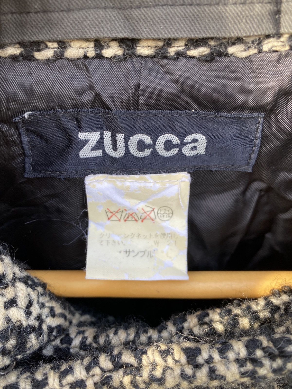 CABANE de ZUCCa × Issey Miyake × Zucca ♨️ Rare♨️ Zucca Wool Jacket Size US L / EU 52-54 / 3 - 9 Thumbnail