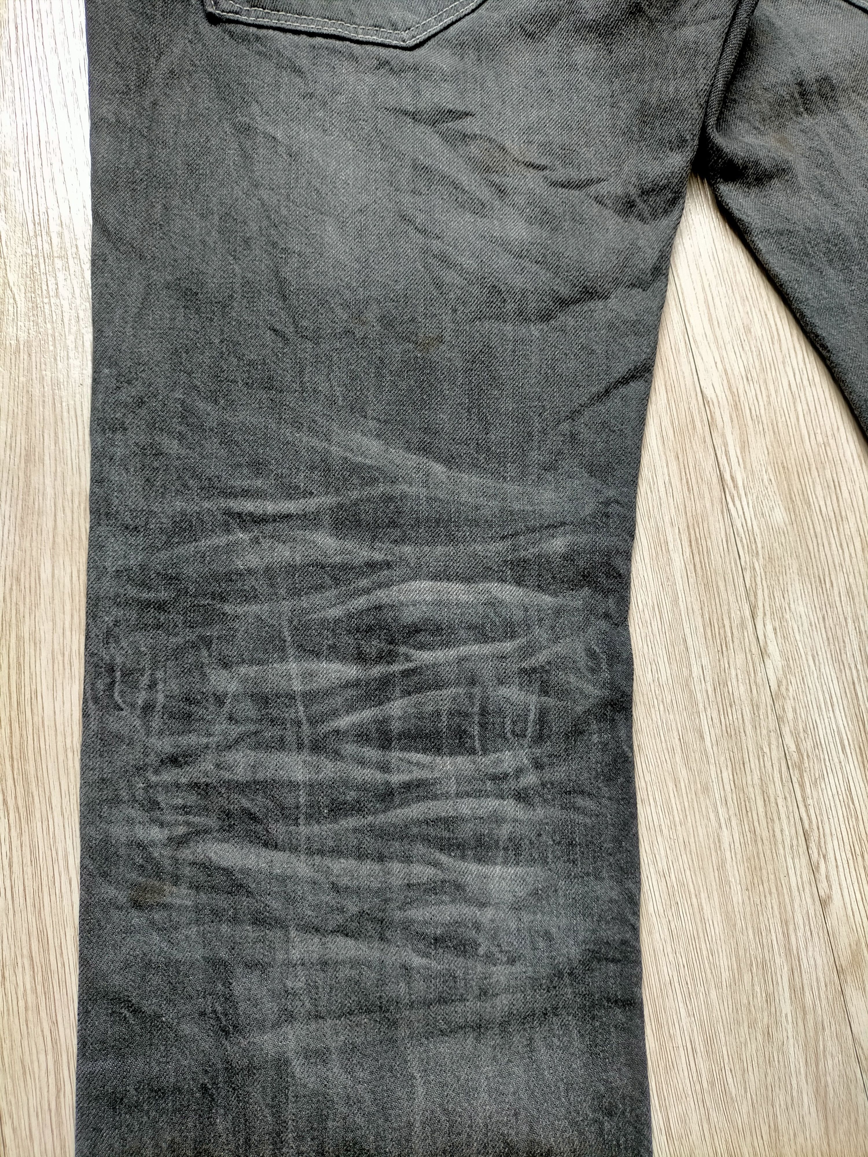 semanticdesign Semantic Design Multipocket Zipped Punk Style Black Jeans Size US 34 / EU 50 - 14 Thumbnail