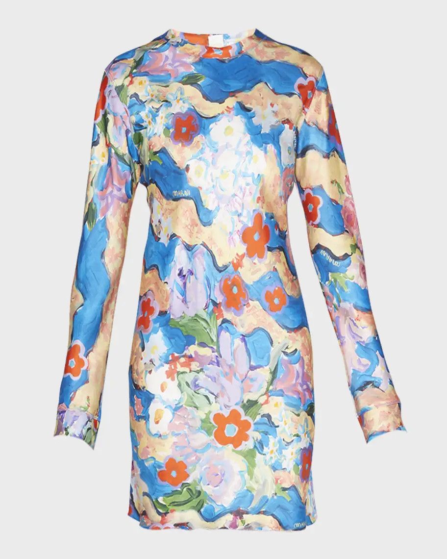 o1srvl11e0624 Midi Dress in Multicolor