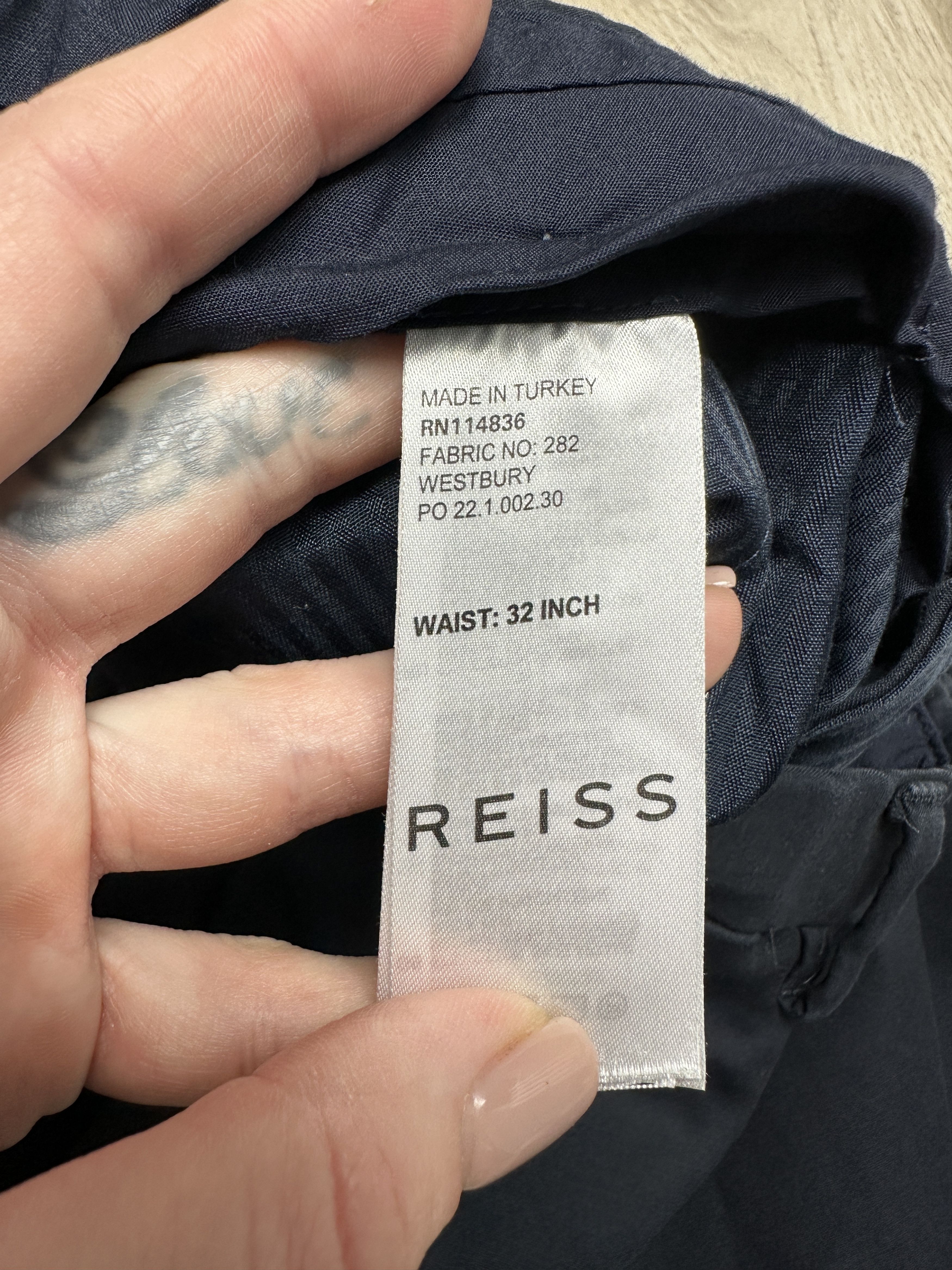 Reiss Reiss Mens Chino Pants Size US 32 / EU 48 - 5 Thumbnail