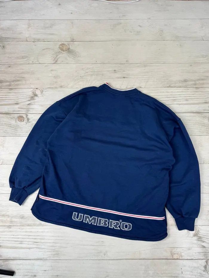 Umbro Vintage Umbro England 1999 Training Sweatshirt Soocer Size US XL / EU 56 / 4 - 13 Thumbnail
