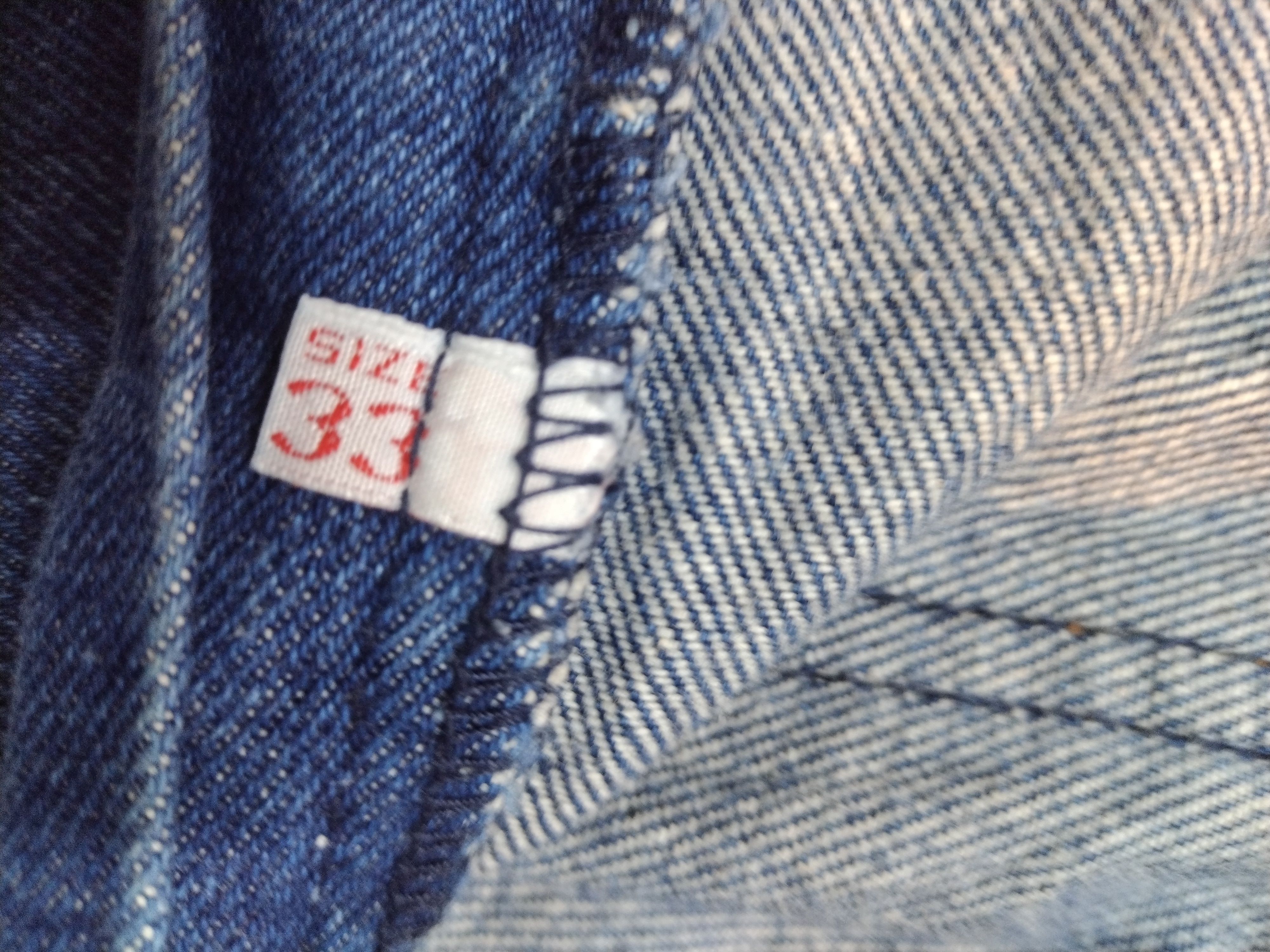 Giorgio Armani × If Six Was Nine × Vintage 💥 Vintage GA Armani Jeans sunfaded blue Jeans made in italy Size US 33 - 9 Thumbnail