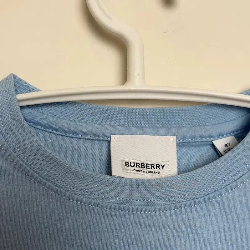 Burberry Burberry Men's Blue Cotton T-Shirt. Size US XXS / EU 40 - 2 Thumbnail