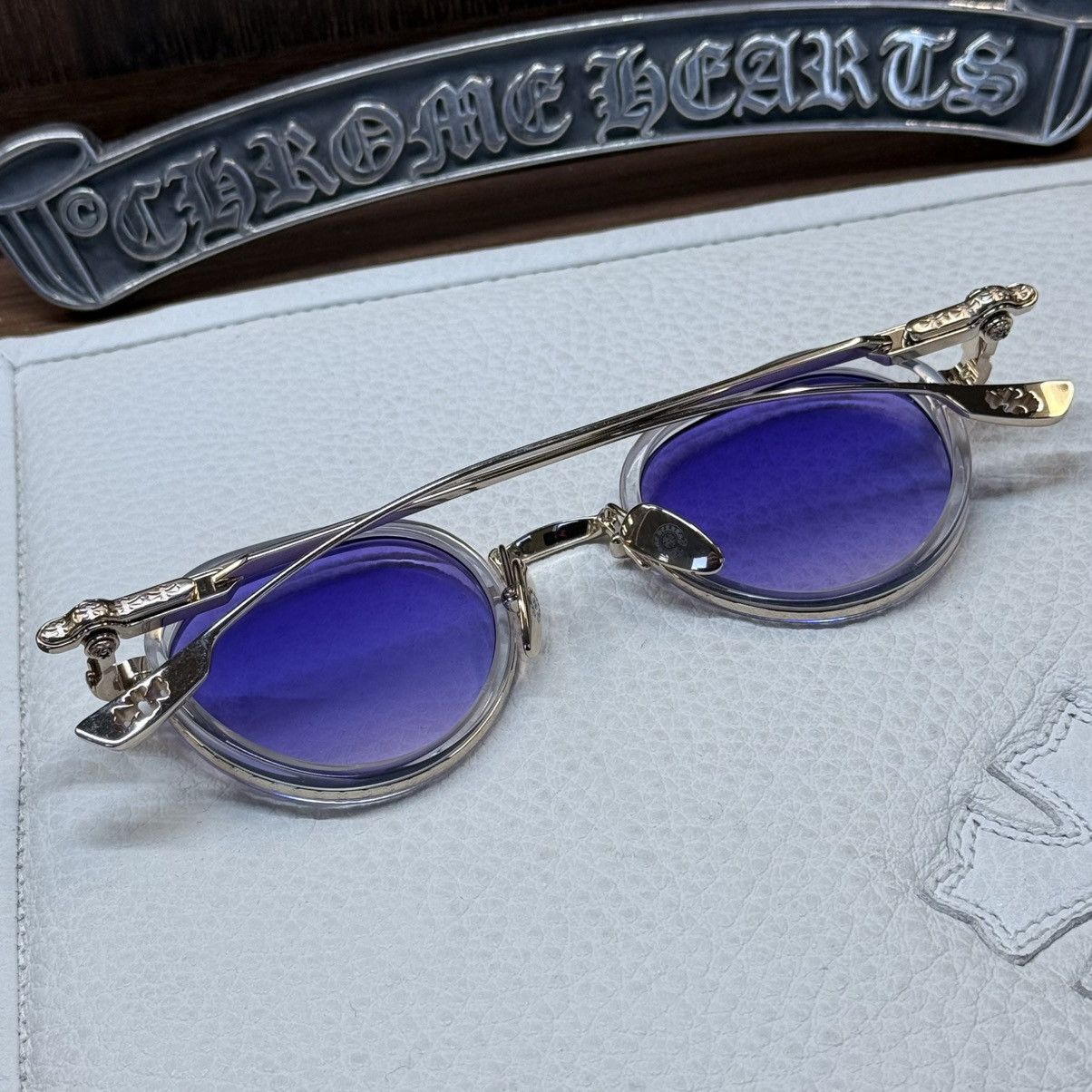Chrome Hearts Chrome Hearts Sex-T9 1/1 Sunglasses Size ONE SIZE - 2 Thumbnail