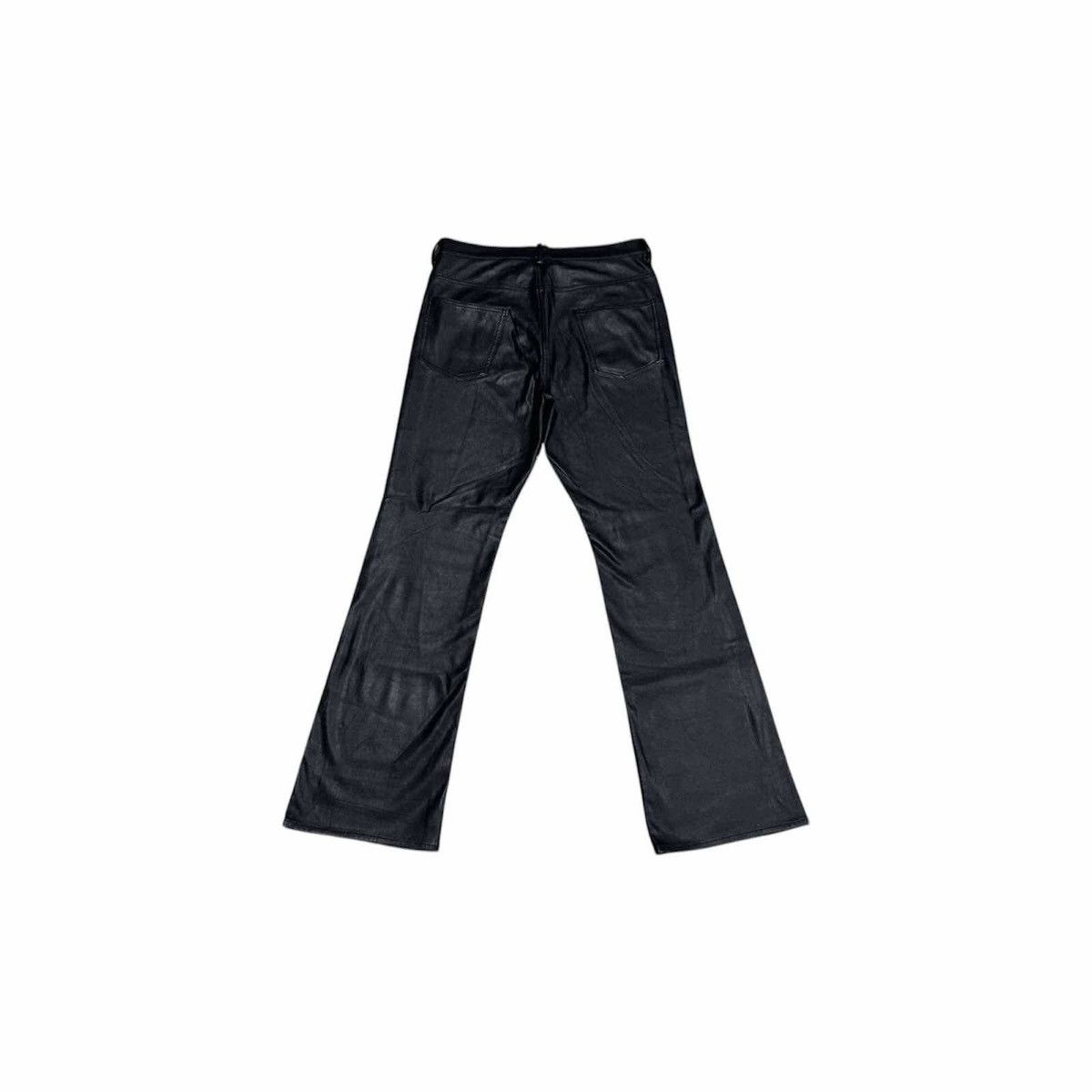 If Six Was Nine × Japanese Brand × Le Grande Bleu (L.G.B.) 🔥Japanese Y2K Adrer Leather Pants Flared Goth Punk Size US 31 - 5 Thumbnail