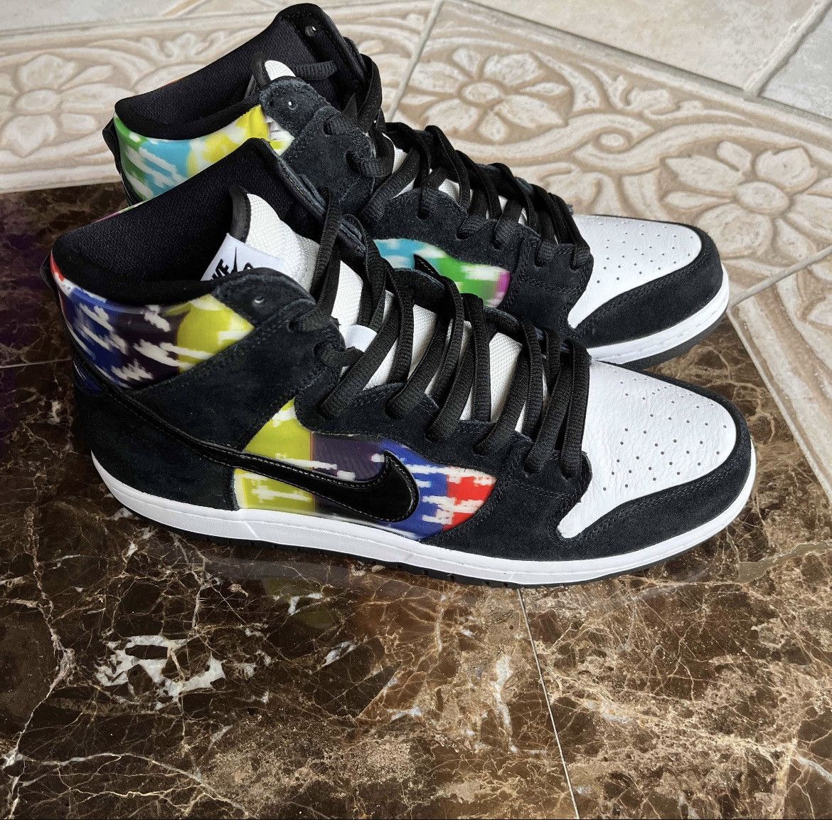Nike Nike Dunk High SB “TV Signal” size 12 Size US 12 / EU 45 - 9 Thumbnail