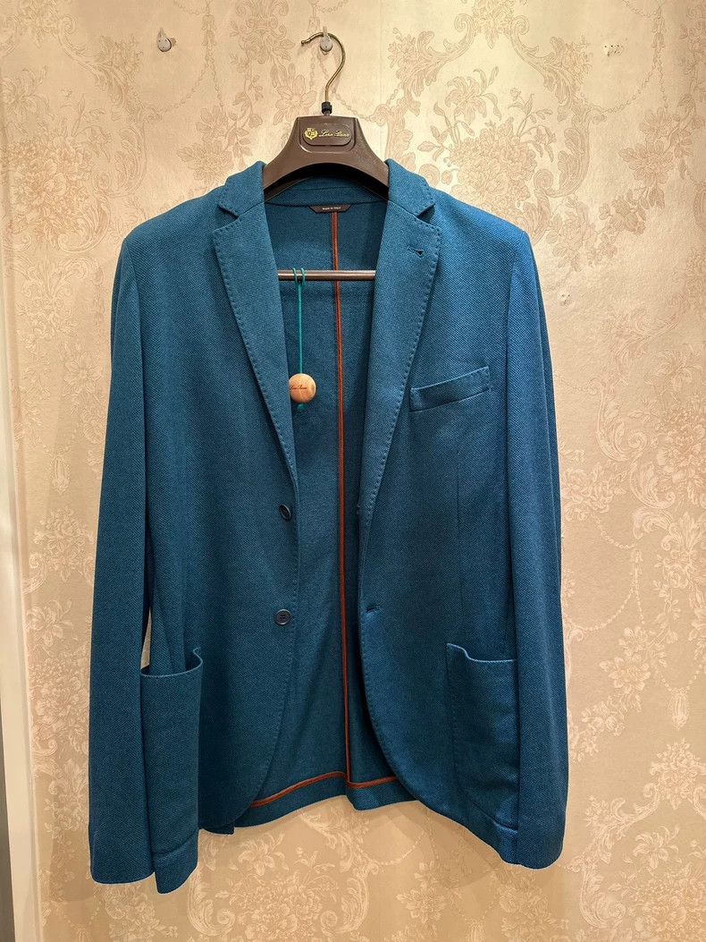 Loro Piana Loro Piana Velvet Knit Jacket - dmc Size US XL / EU 56 / 4 - 1 Thumbnail